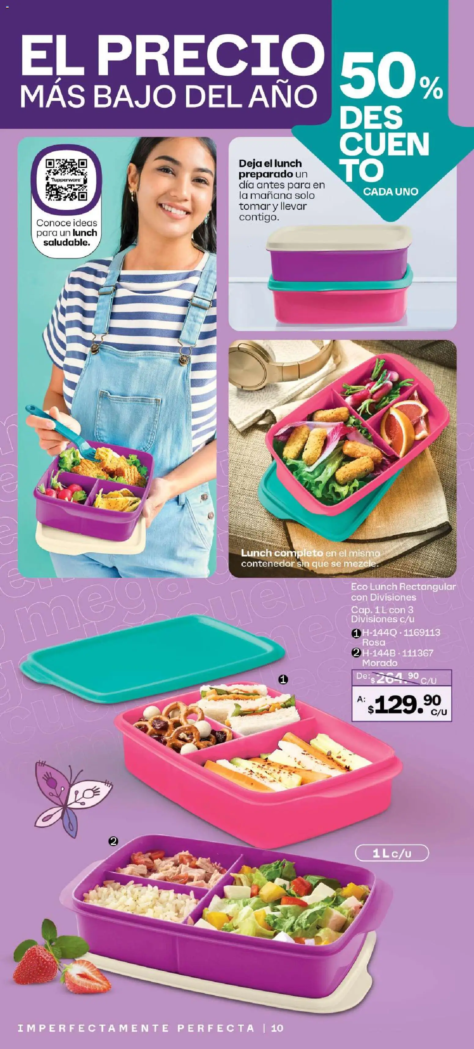Nuevas ofertas de Tupperware válidas en toda la República Mexicana desde el 26.01.2026. ¡Encuentra las mejores ofertas en Tupperware catálogo! | Página: 10 | Productos: Contenedor