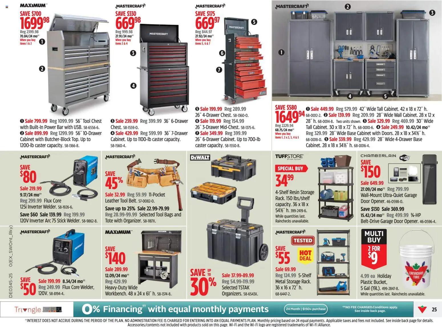 Canadian Tire flyer valid from 30.10.2025 | Page: 25 | Products: Cabinet