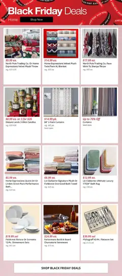 Preview of JCPenney weekly ads valid from 07.11.2025 | Page: 5 | Products: Blanket, Bath