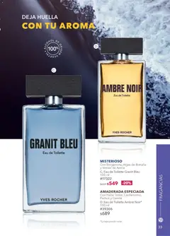 Vista previa de Yves Rocher campaña 3 2026, nuevo folleto de la tienda, válido en México a partir del 10.02.2026 | Página: 33 | Productos: Eau de toilette