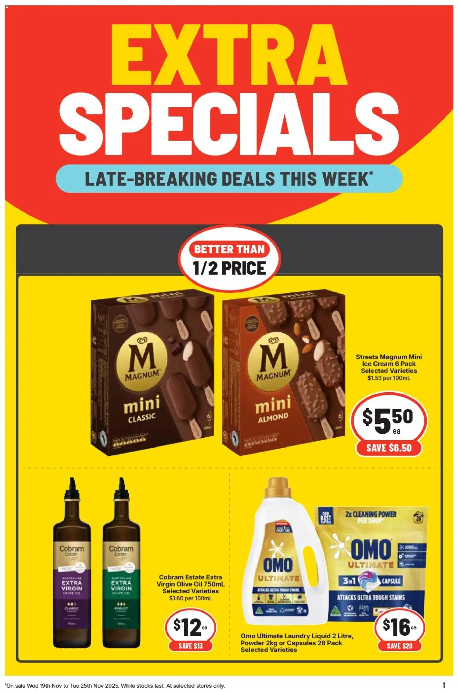 IGA catalogue - valid from 19.11.2025 | Page: 2 | Products: Powder, Plant, Lollies, Olive oil