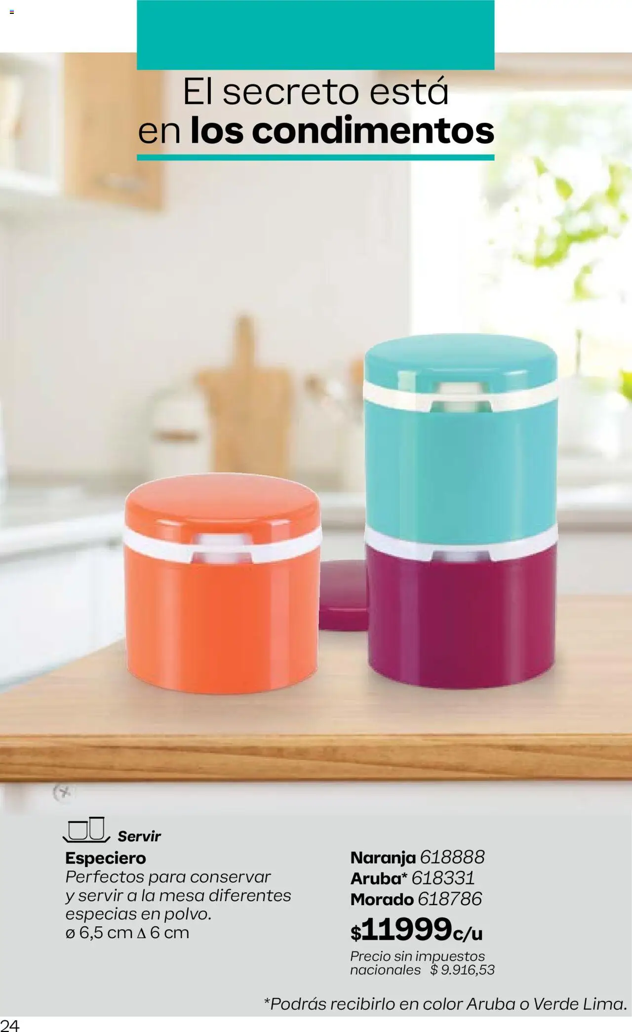 Tupperware - Campaña 17/2025 │ válido desde el 13.10.2025 | Página: 25 | Productos: Mesa