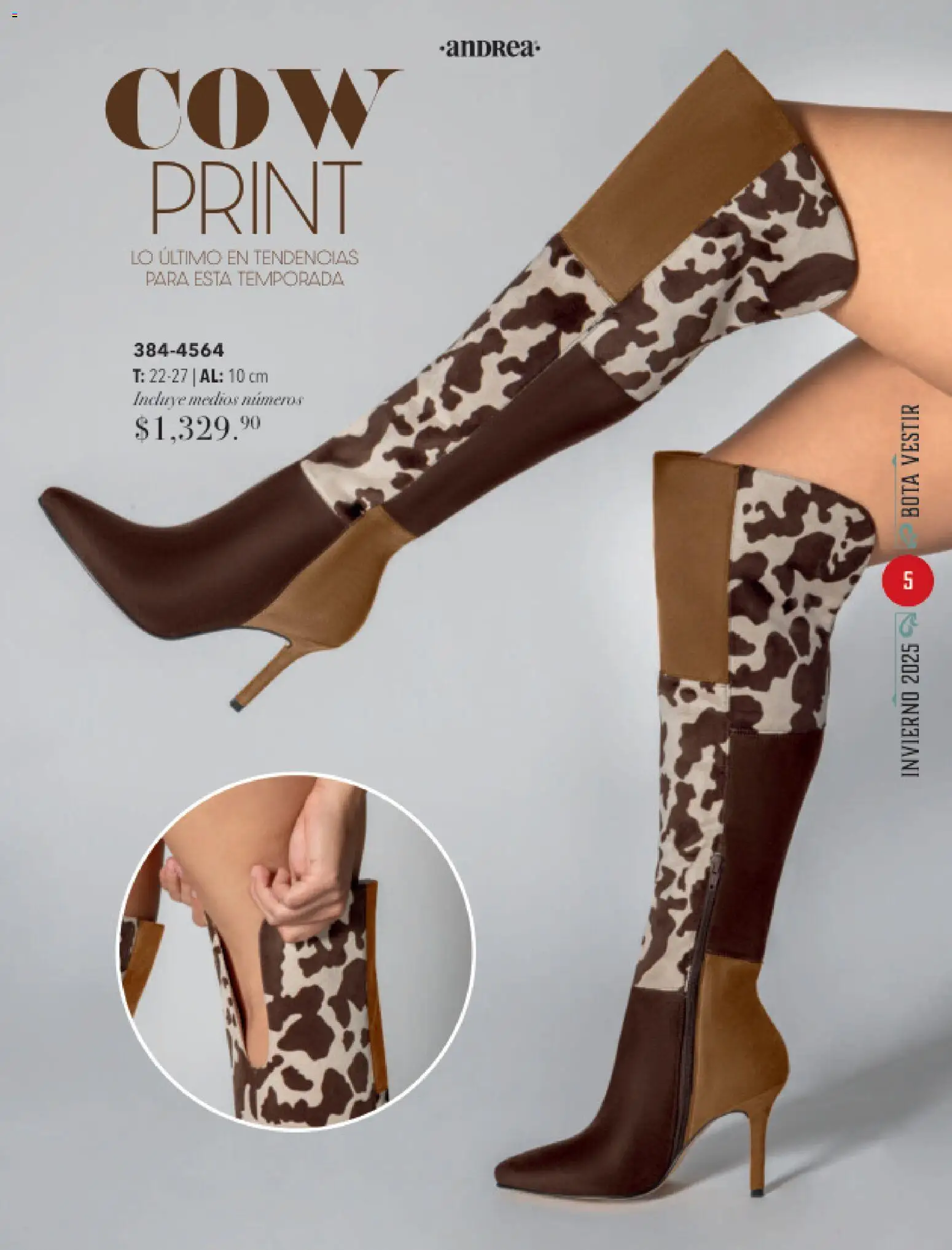 Nuevas ofertas de Andrea válidas en toda la República Mexicana desde el 26.11.2025. ¡Encuentra las mejores ofertas en Andrea catálogo Invierno! | Página: 5