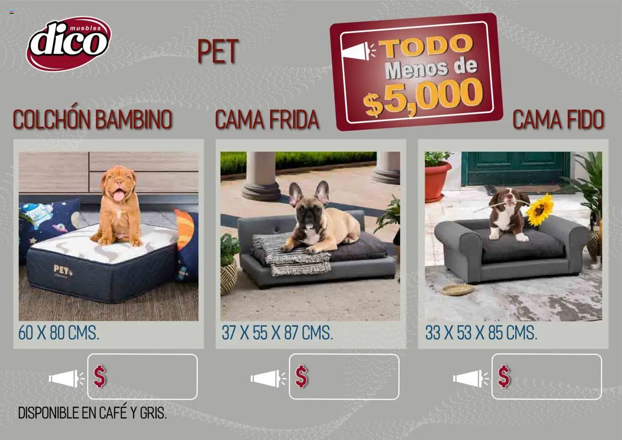 Nuevas ofertas de Muebles Dico válidas en toda la República Mexicana desde el 12.02.2025. ¡Encuentra las mejores ofertas en Muebles Dico catálogo Todo Menos! | Página: 81