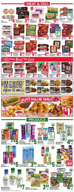 Jewel Osco Weekly Ad - IN - valid from 09.07.2025 | Page: 3 | Products: Ham, Salad, Water, Sausage
