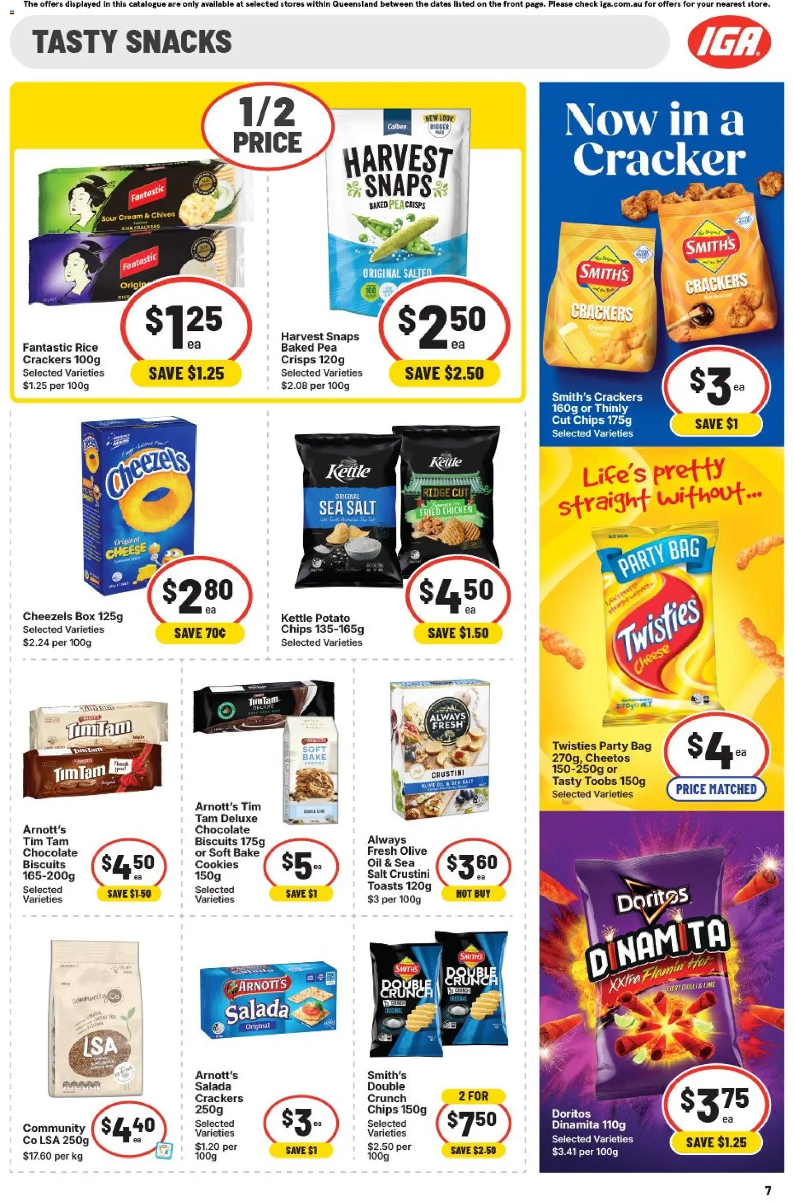IGA catalogue - valid from 31.12.2025 | Page: 10 | Products: Bread, Pizza, Steak, Bakery