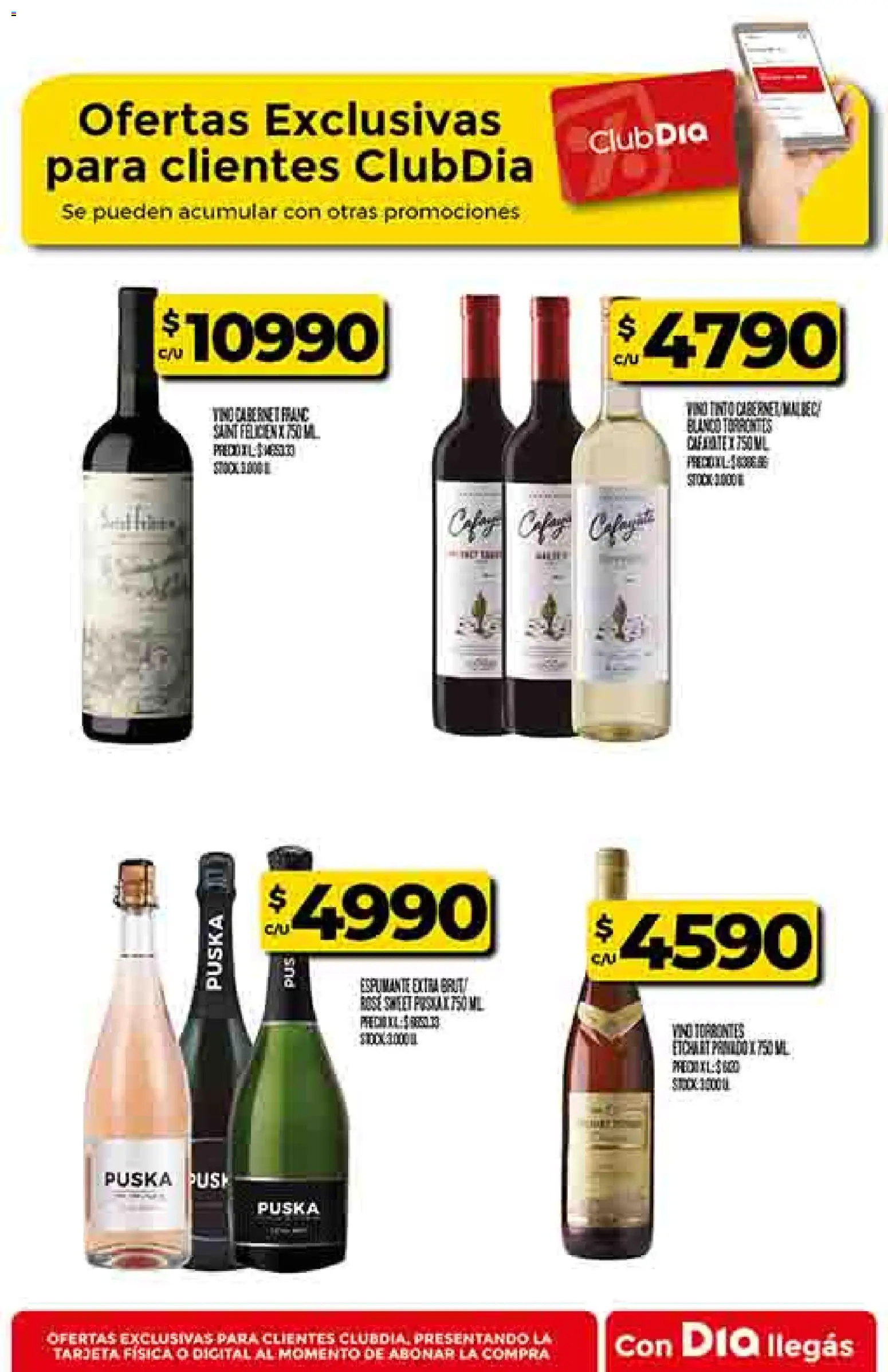 Supermercado DIA Ofertas │ válido desde el 29.10.2025 | Página: 49 | Productos: Vino