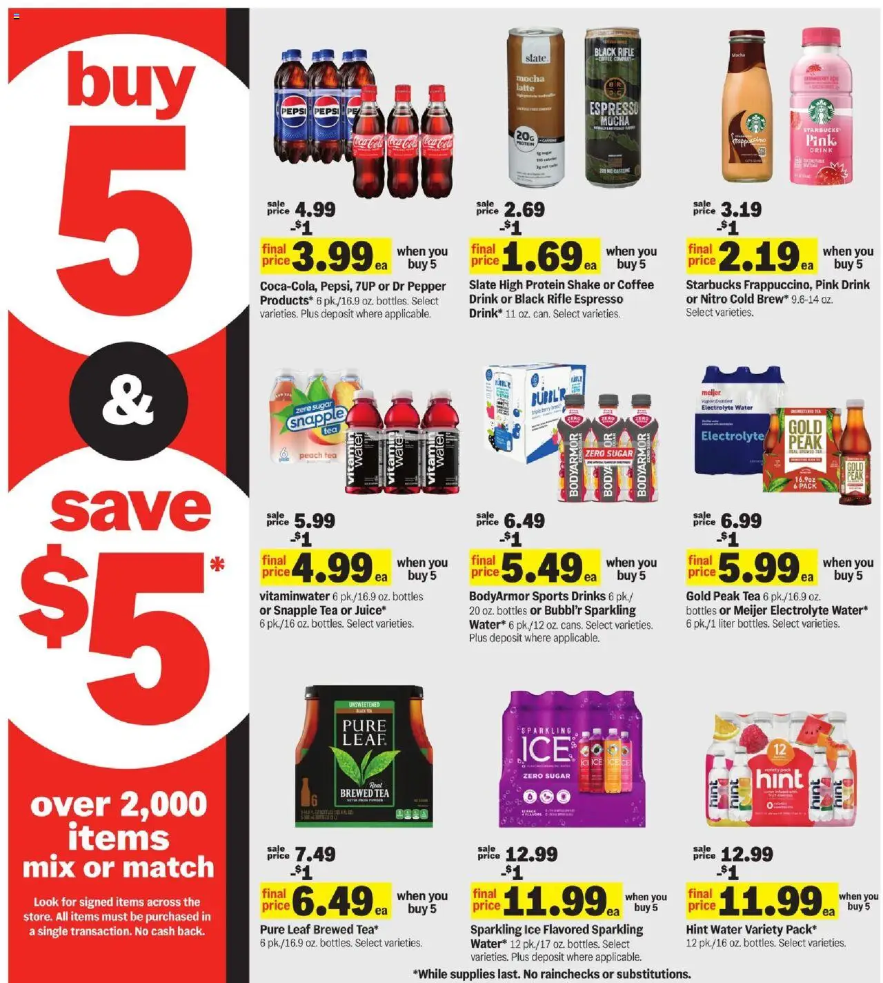 Meijer Weekly Ad - valid from 15.10.2025 | Page: 11 | Products: Vitamin, Coffee, Peach, Rifle