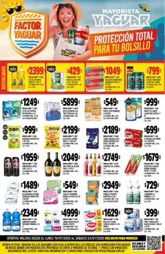 Vista previa Yaguar - Oferta Semanal Mendoza válido desde el 19.01.2026