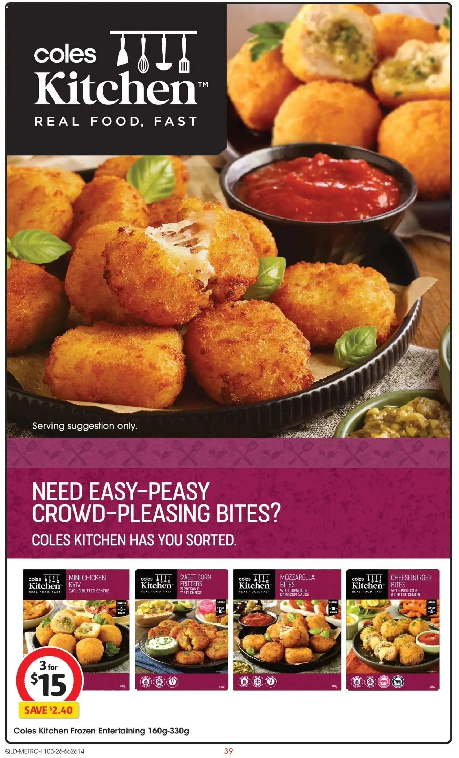 Coles catalogue - valid from 11.03.2026 | Page: 39 | Products: Capsicum, Butter, Cheese, Chicken