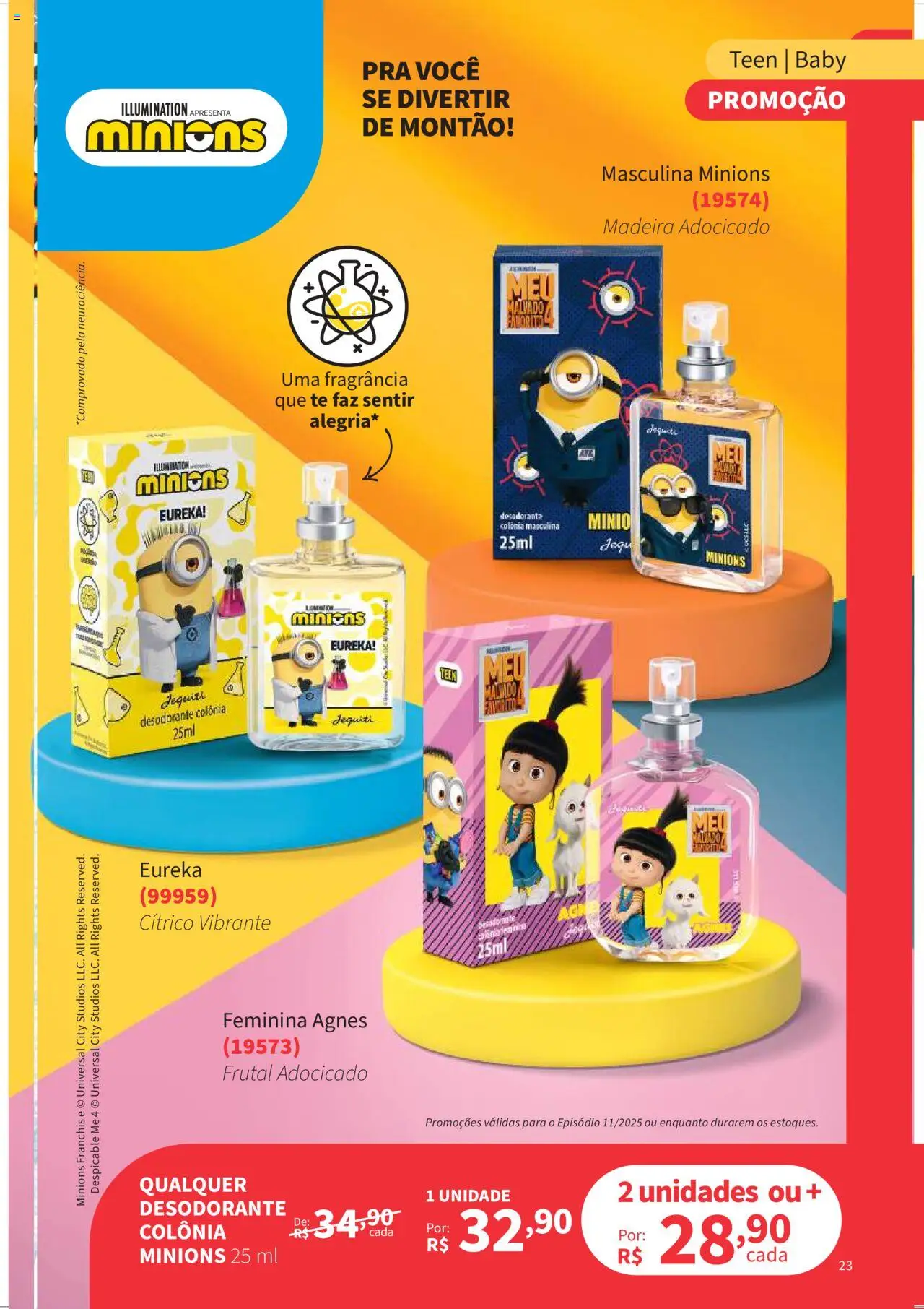 Jequiti Folheto - válido de 01.08.2025 | Página: 23 | Produtos: Fragrância, Desodorante