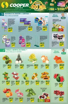 Cooper ofertas Semanal - Pré-Visualização do folheto da loja Cooper, válido de 02.03.2026 | Página: 1 | Produtos: Pera, Cebola, Pimentão, Abacaxi