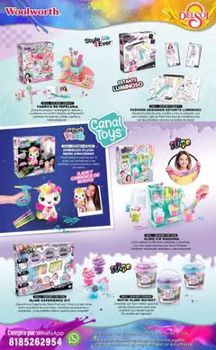 Vista previa de Del Sol y Woolworth - Catálogo Castillo Del Juguete, nuevo folleto de la tienda, válido en México a partir del 07.10.2025 | Página: 108 | Productos: Estante