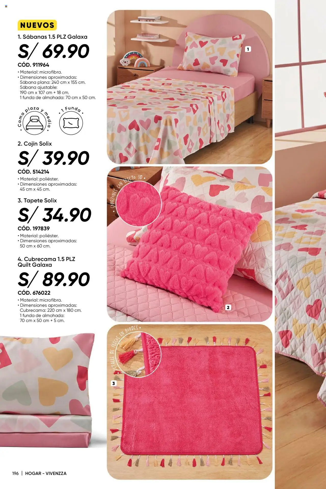Catálogo Azzorti válido desde 28.07.2025 | Página: 198 | Productos: Cama, Almohada