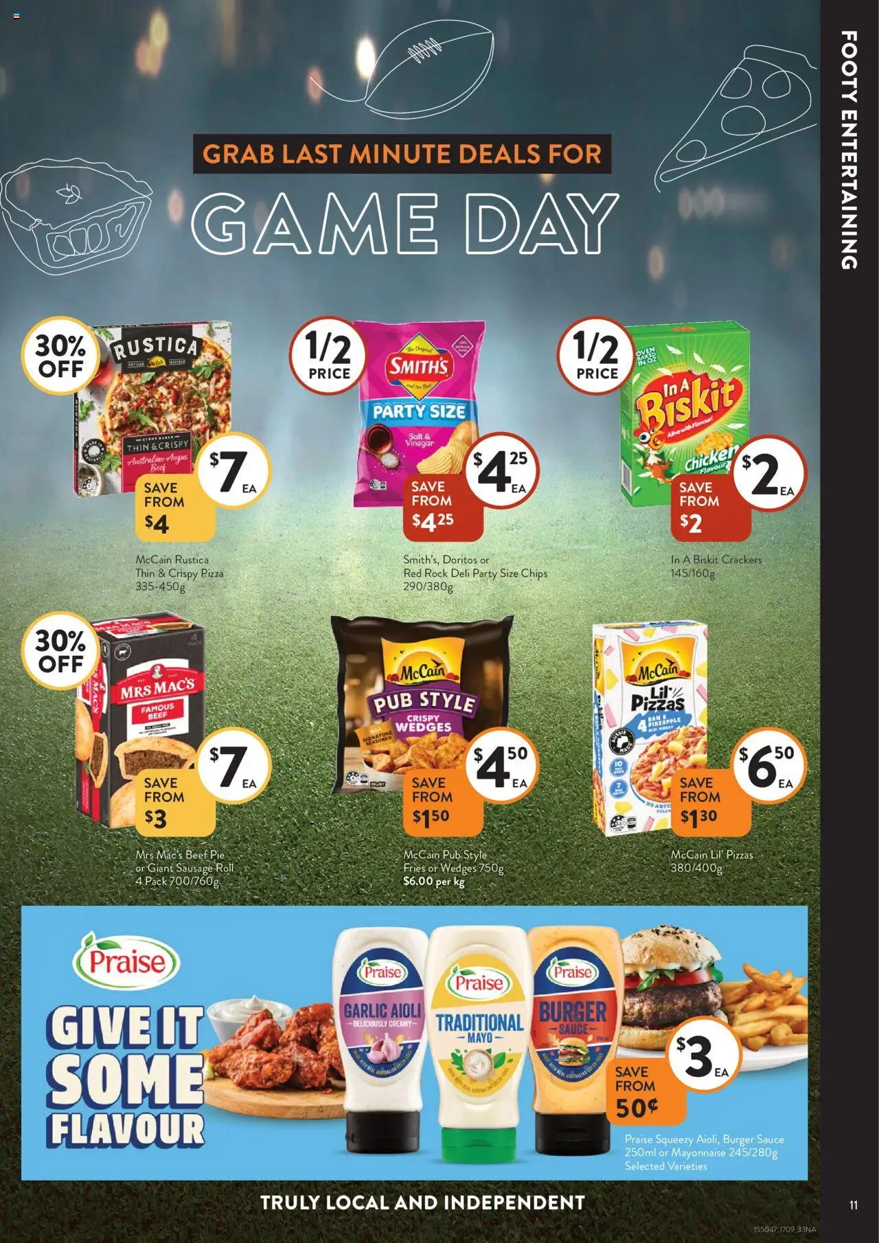 Foodworks catalogue - valid from 17.09.2025 | Page: 11 | Products: Sauce, Garlic, Game, Oven