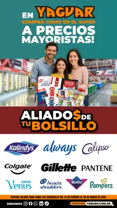 Vista previa Yaguar - Aliados de tu bolsillo Buenos Aires válido desde el 23.02.2026