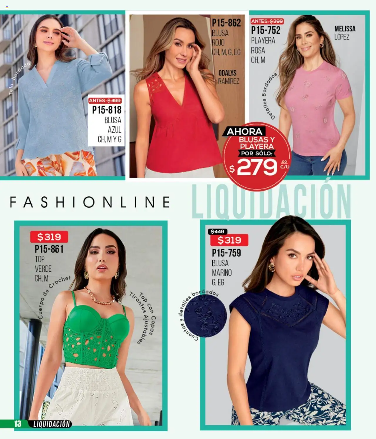 Nuevas ofertas de Cklass válidas en toda la República Mexicana desde el 09.09.2025. ¡Encuentra las mejores ofertas en Cklass - Catálogo Liquidacion Calzado! | Página: 197 | Productos: Blusa, Playera, Top, Tirantes