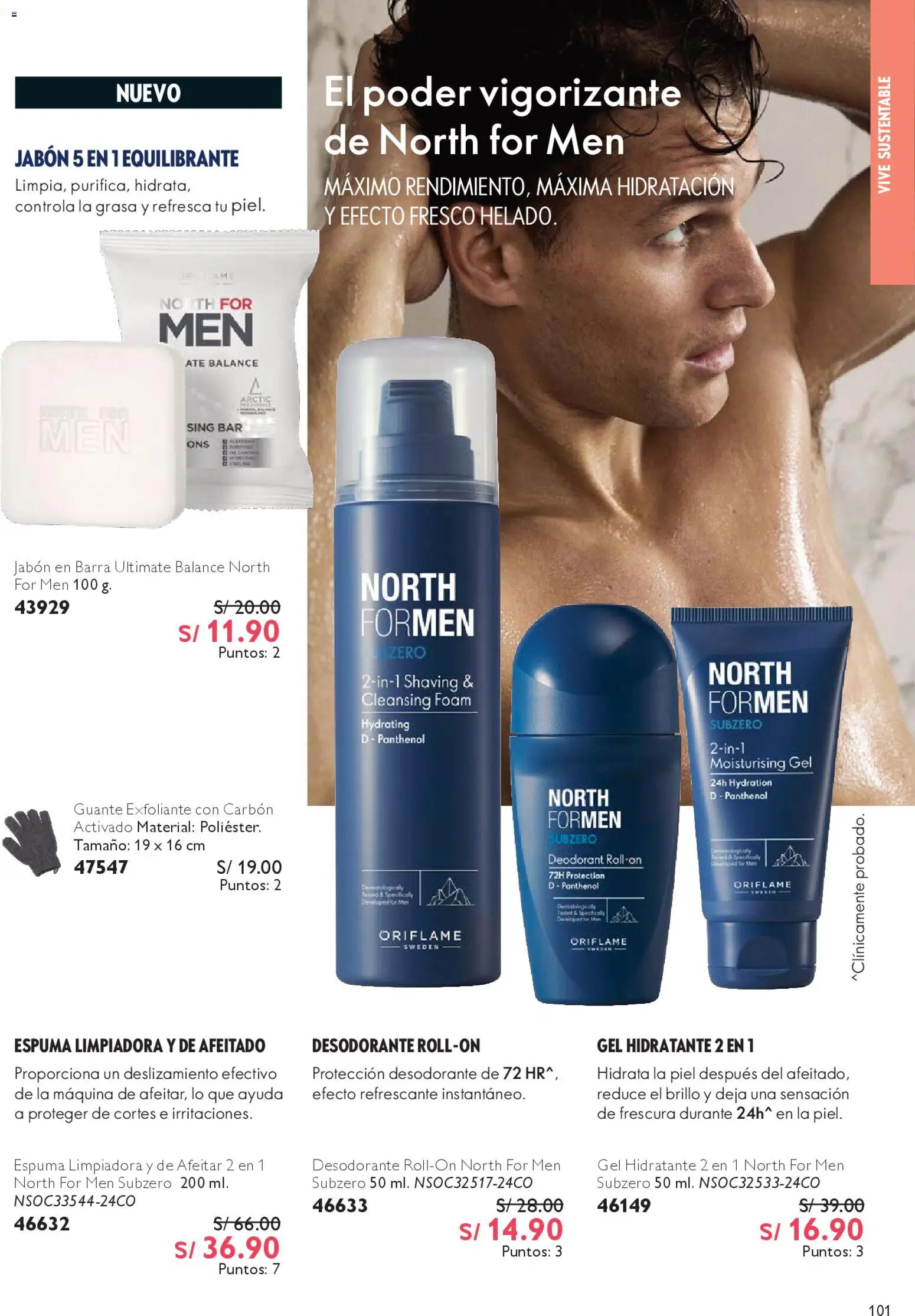 Catálogo Natura válido desde 27.12.2025 | Página: 101 | Productos: Exfoliante, Jabón, Desodorante