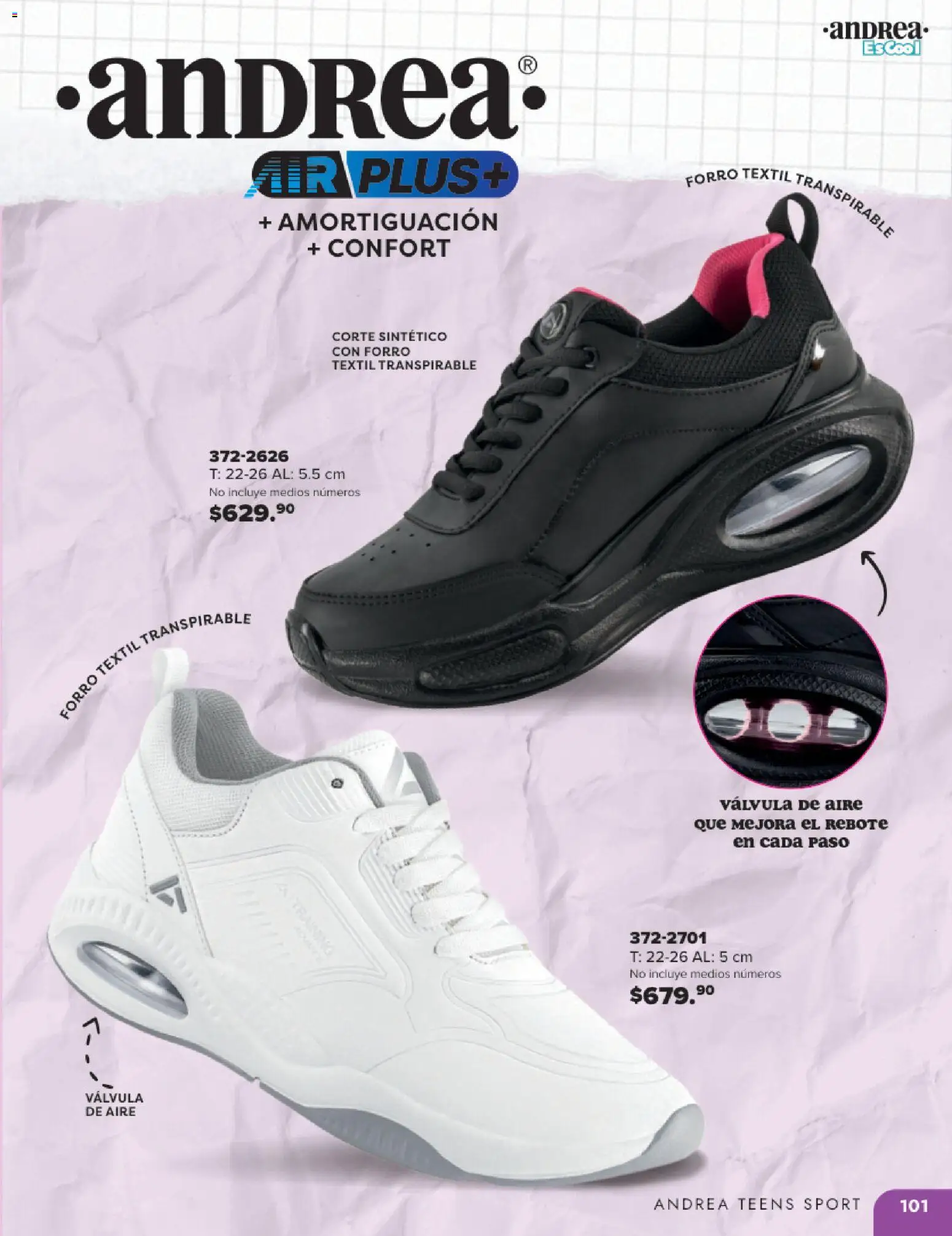 Nuevas ofertas de Andrea válidas en toda la República Mexicana desde el 25.05.2025. ¡Encuentra las mejores ofertas en Andrea catálogo Colegial ! | Página: 101 | Productos: Válvula