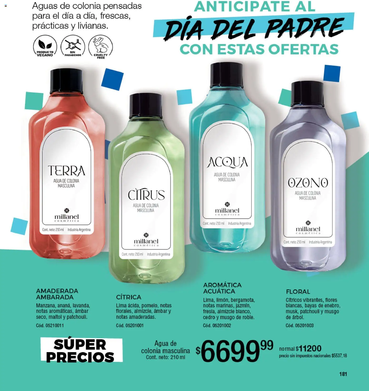 Millanel - Catálogo │ válido desde el 27.04.2026 | Página: 181 | Productos: Lima, Agua