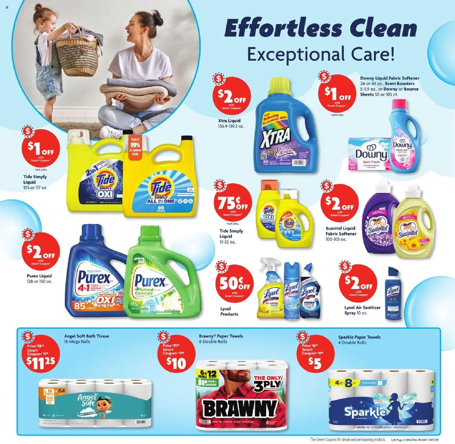 Family Dollar Weekly Ad - valid from 08.03.2026 | Page: 7 | Products: Bath, Fabric softener