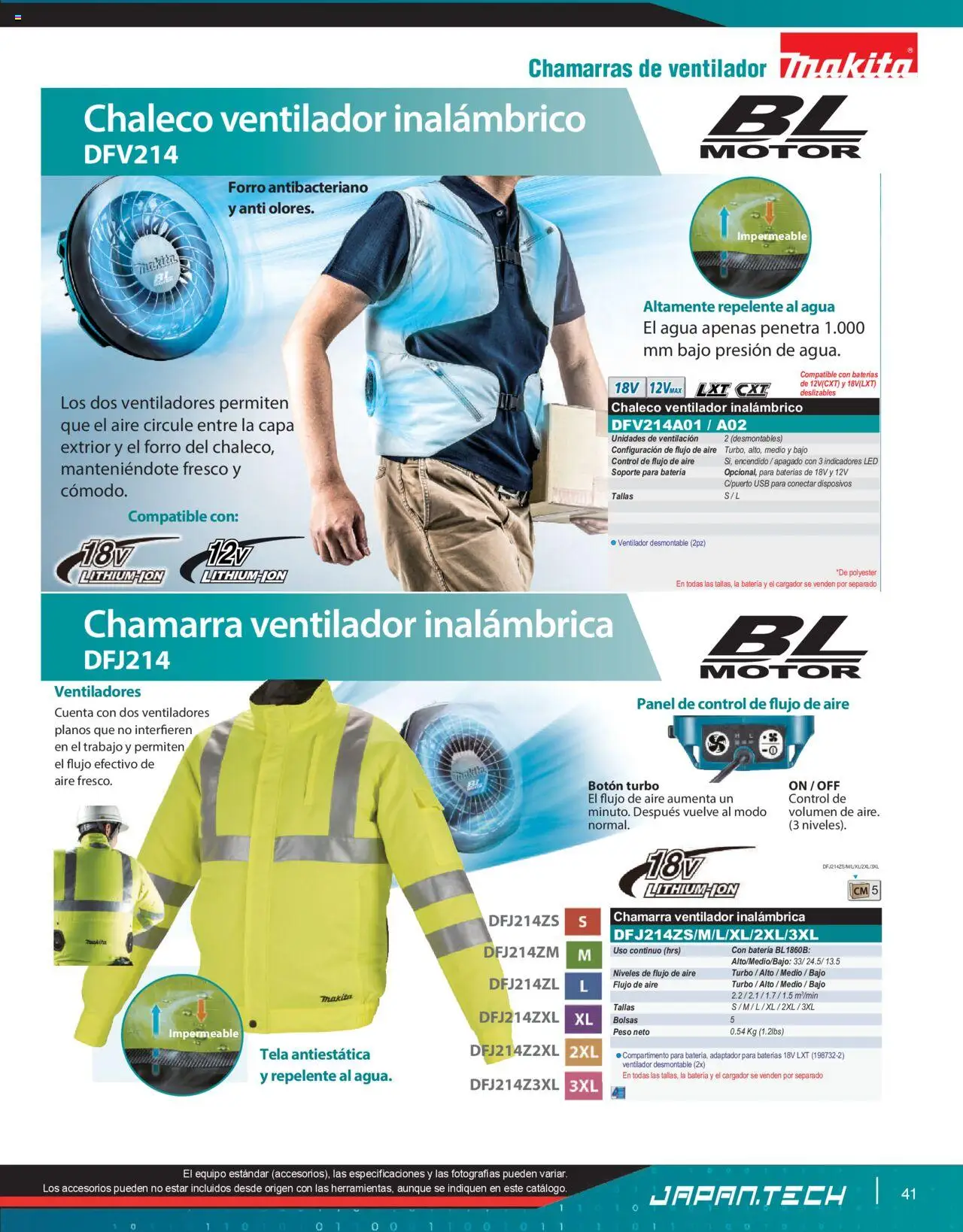 Nuevas ofertas de Makita válidas en toda la República Mexicana desde el 07.10.2024. ¡Encuentra las mejores ofertas en Makita catálogo Líneas de Ensamble! | Página: 41 | Productos: Usb, Chamarra, Repelente, Batería
