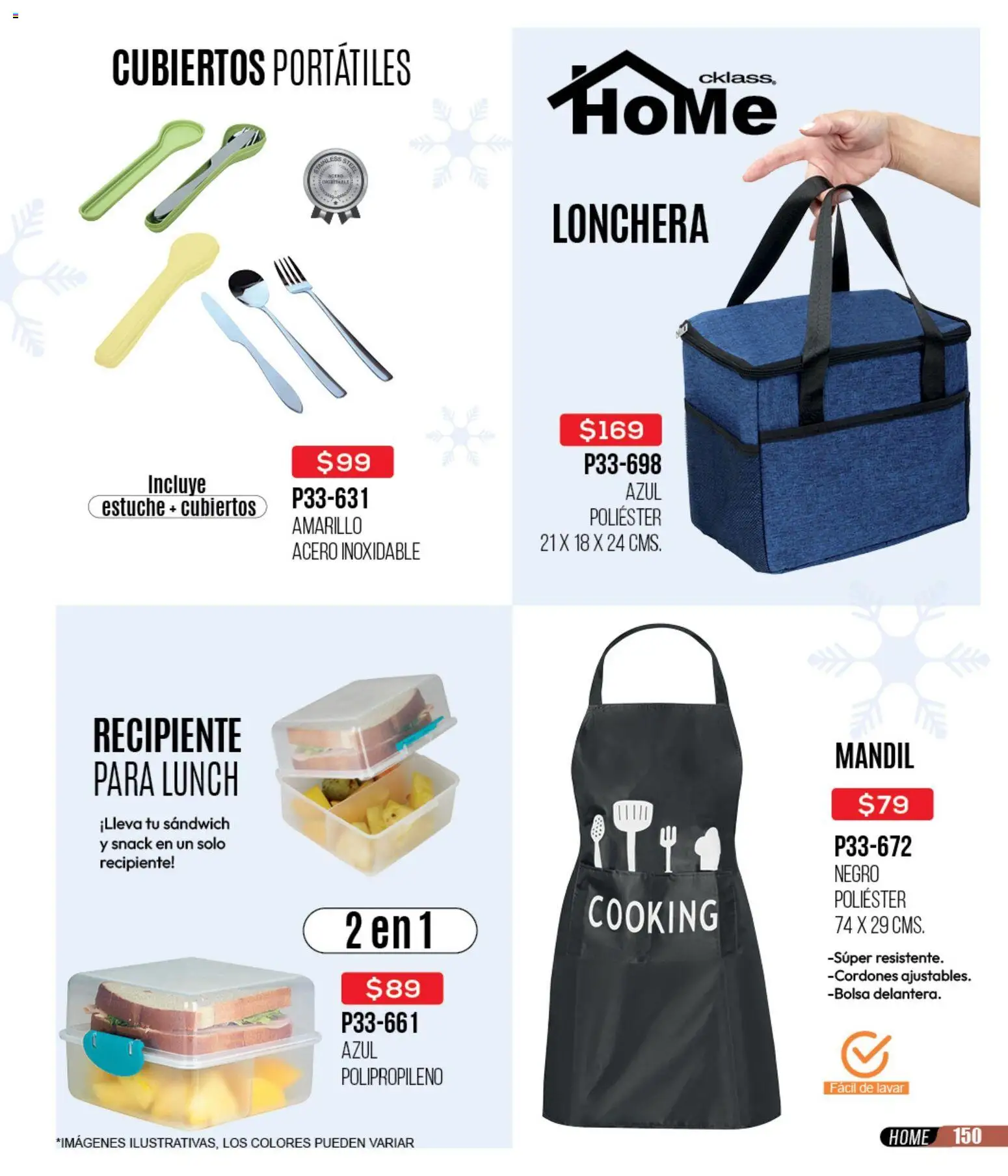 Nuevas ofertas de Cklass válidas en toda la República Mexicana desde el 15.12.2025. ¡Encuentra las mejores ofertas en Cklass catálogo Rebajas fin de año ropa! | Página: 151 | Productos: Bolsa, Estuche, Cordones