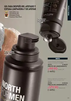 Vista previa de Oriflame campaña 3 2026, nuevo folleto de la tienda, válido en México a partir del 14.02.2026 | Página: 115 | Productos: Espuma, Perfume