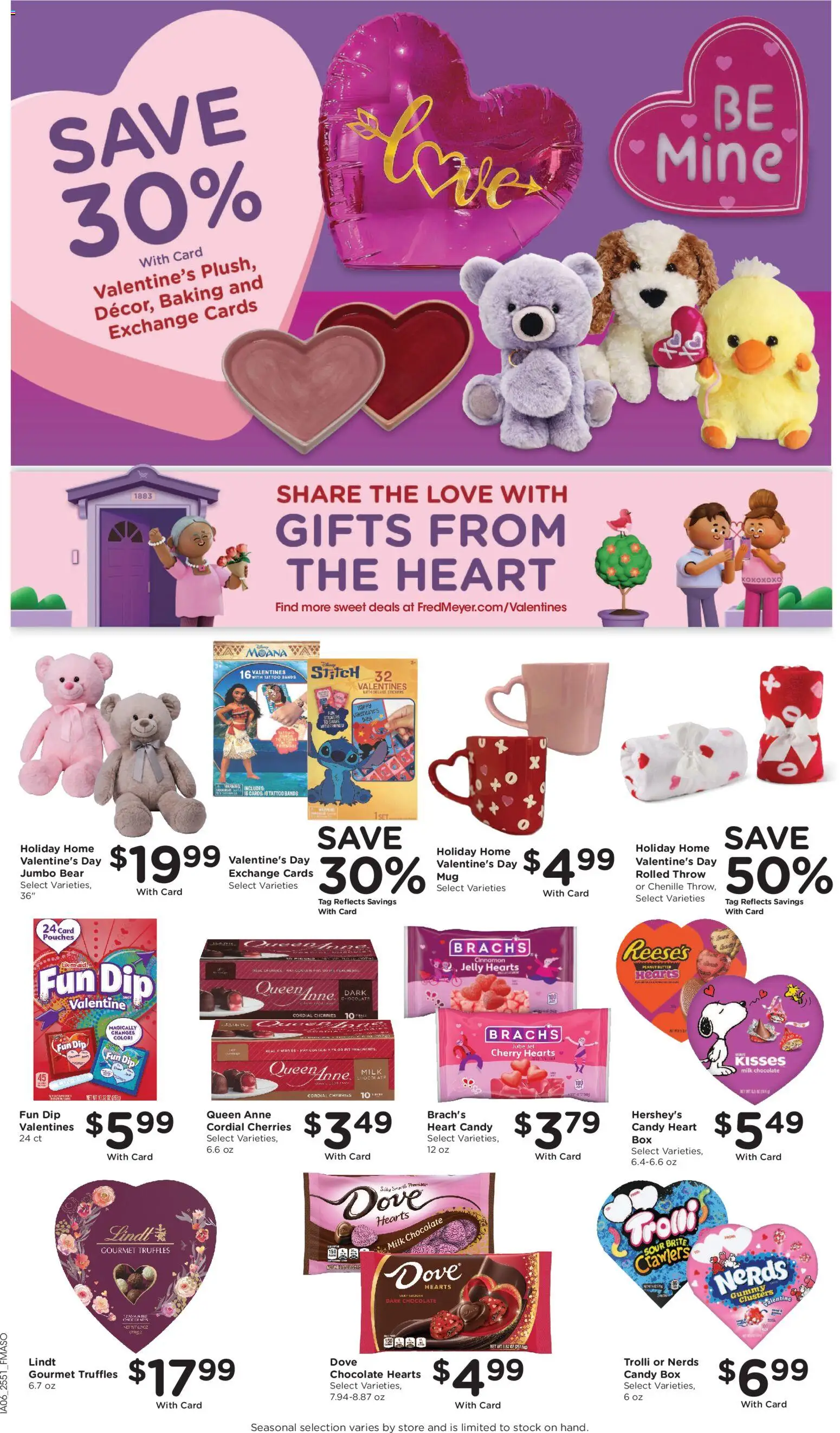 Fred Meyer Weekly Ad - valid from 21.01.2026 | Page: 13 | Products: Cherries, Stickers, Milk, Chocolate