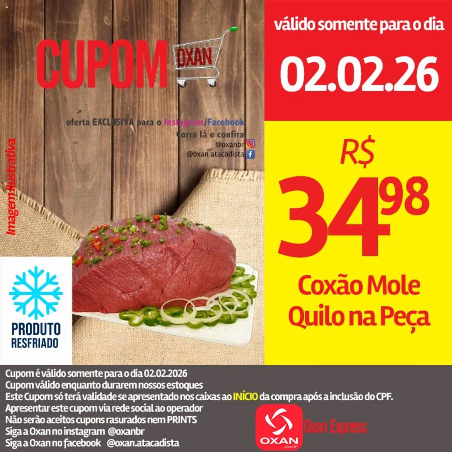 Oxan Atacadista Folheto - válido de 02.02.2026 | Página: 1