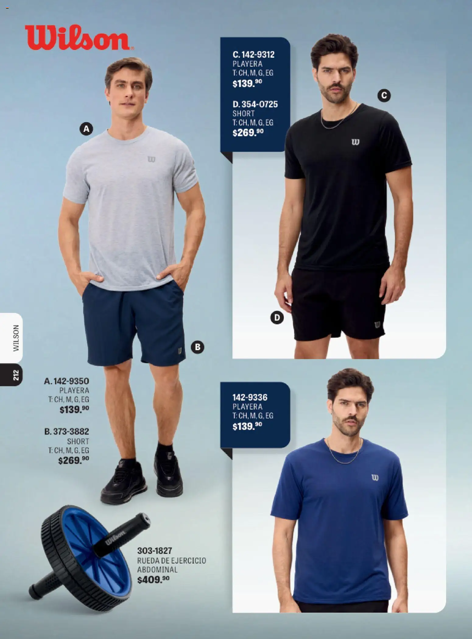 Nuevas ofertas de Andrea válidas en toda la República Mexicana desde el 31.10.2025. ¡Encuentra las mejores ofertas en Andrea catálogo Wilson! | Página: 10 | Productos: Playera, Short