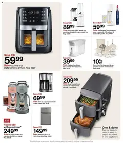 Preview of Target weekly ads valid from 19.10.2025 | Page: 19 | Products: Pan, Coffee, Blender, Water