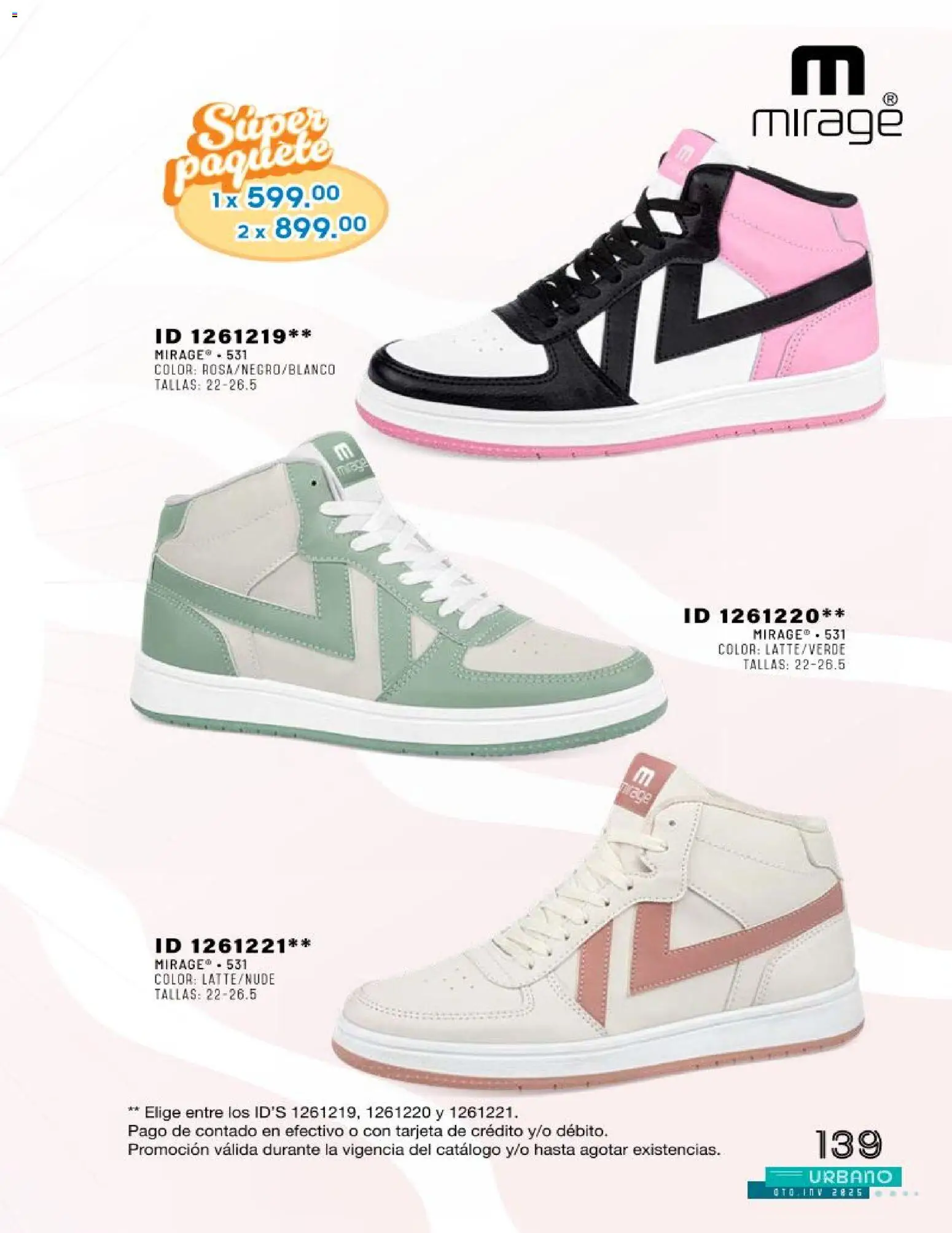 Nuevas ofertas de Price Shoes válidas en toda la República Mexicana desde el 04.12.2025. ¡Encuentra las mejores ofertas en Price Shoes catálogo Urbano! | Página: 139