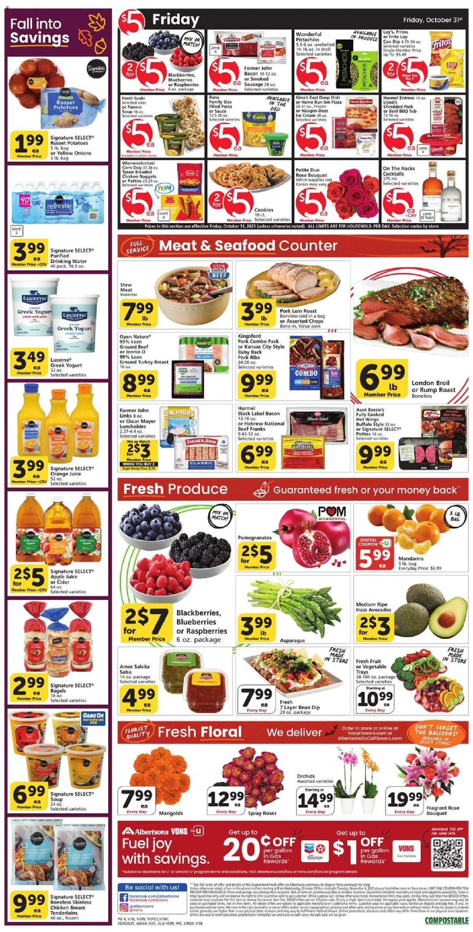 Vons Weekly Ad - SoCal - valid from 29.10.2025 | Page: 3
