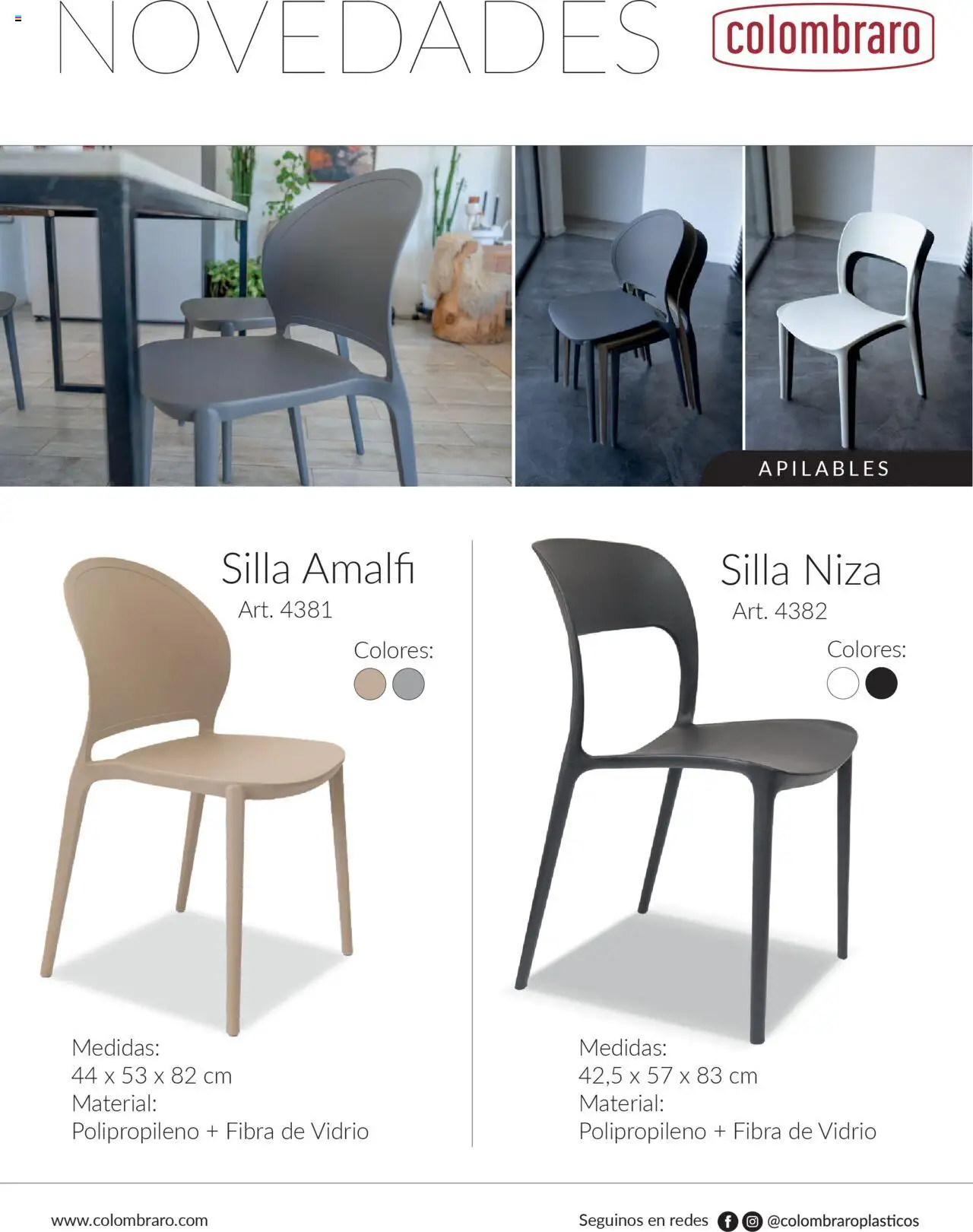 Colombraro - Catálogo Novedades │ válido desde el 12.09.2025 | Página: 7 | Productos: Silla