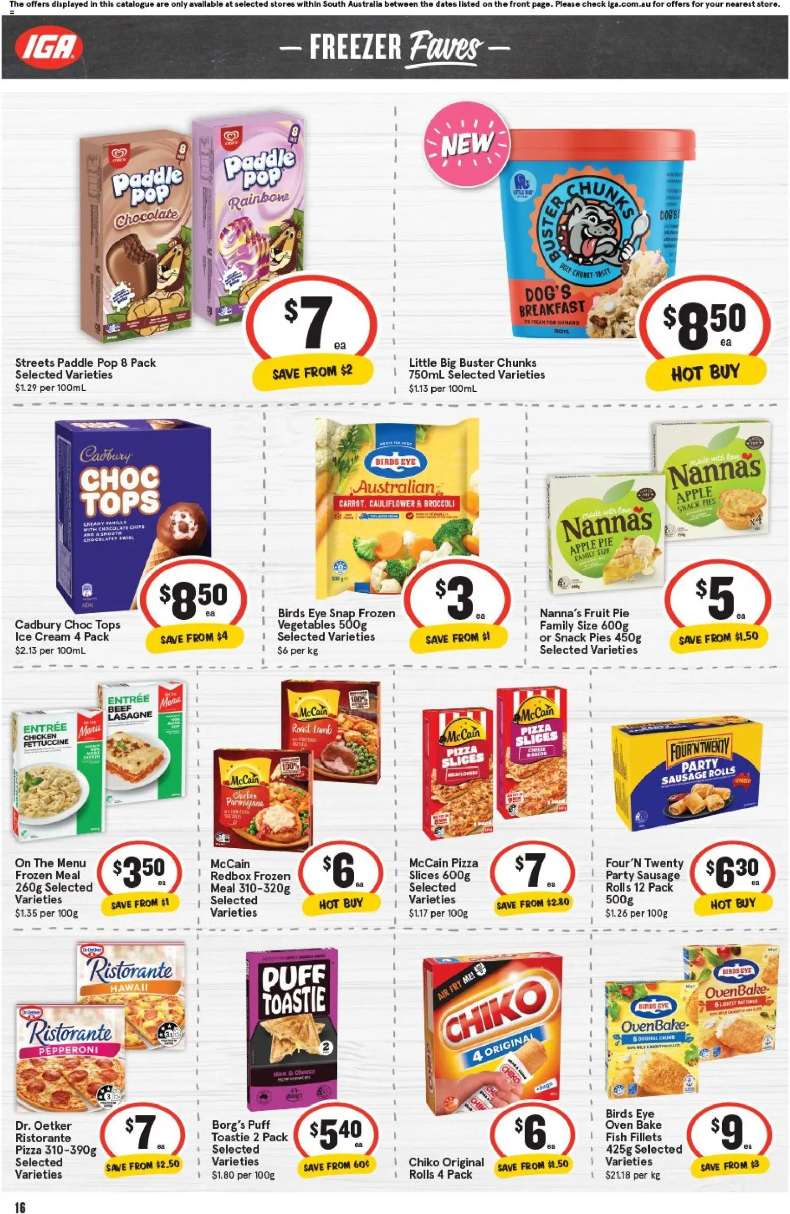 IGA catalogue - valid from 29.10.2025 | Page: 12 | Products: Ham, Chicken, Fish, Vegetables