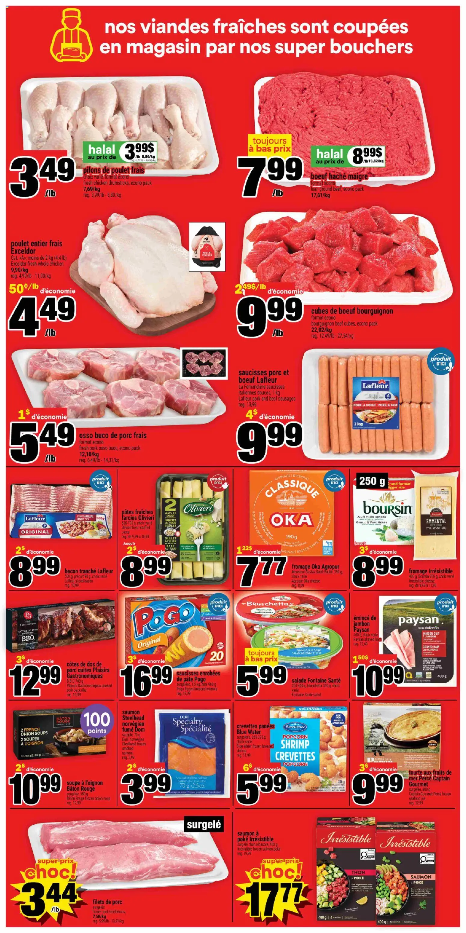Super C flyer valid from 15.01.2026 | Page: 5 | Products: Beef, Case, Cheese, Ham