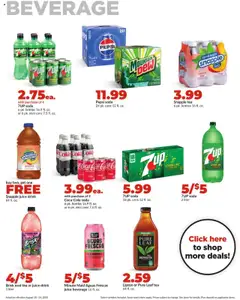 HyVee Weekly Ad - valid from 18.08.2025 | Page: 26 | Products: Juice, Tea, Peach, Lime