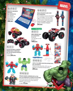 Vista previa de El Corte Inglés catálogo Juguetes, nuevo folleto de la tienda, válido en México a partir del 27.10.2025 | Página: 115 | Productos: Radio, Micrófono, Batería, Reloj