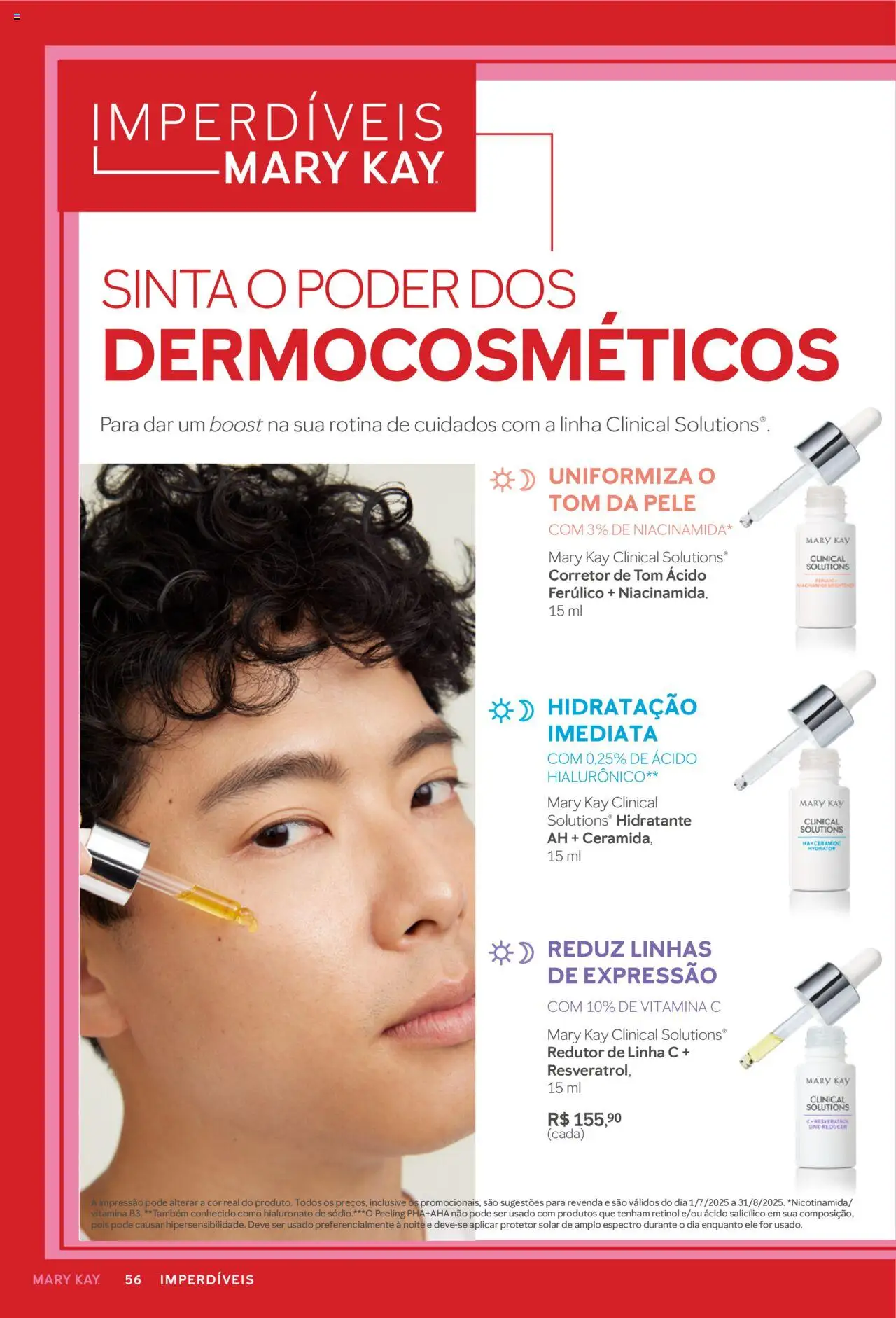 Mary Kay Folheto - válido de 01.07.2025 | Página: 56 | Produtos: Protetor solar, Vitamina c