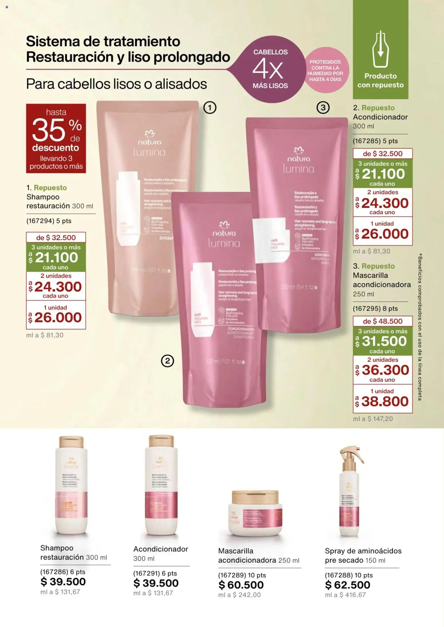 Natura revista - valida desde el 01.02.2026 | Página: 151 | Productos: Shampoo, Mascarilla, Máscara, Acondicionador