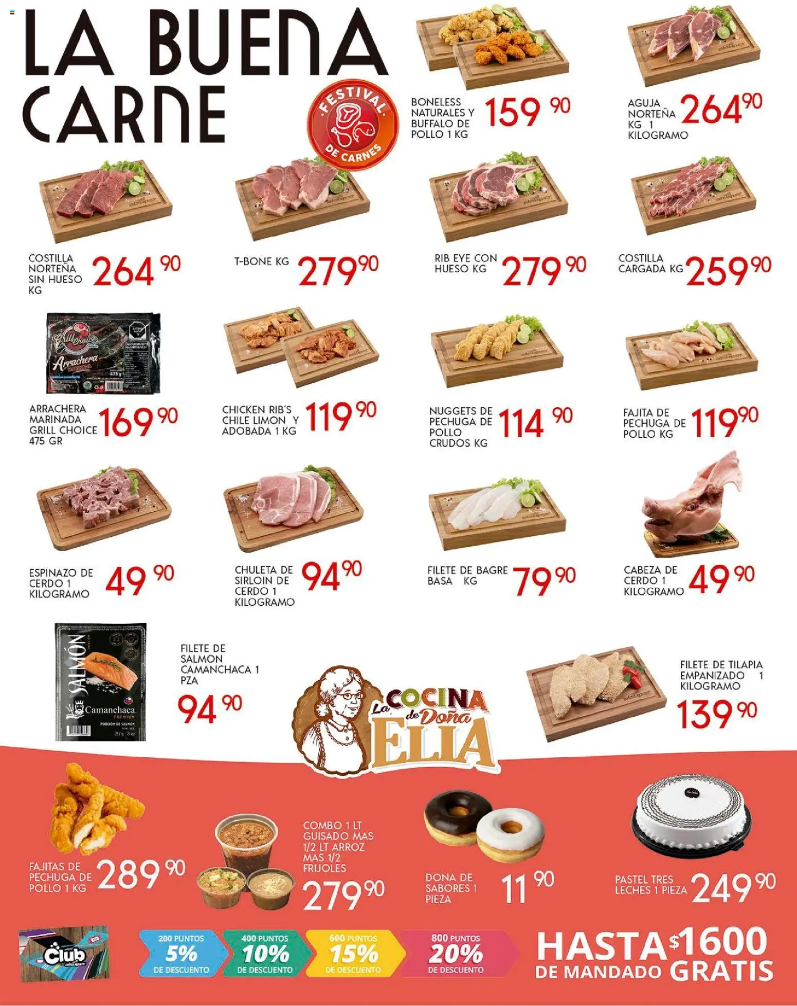 Nuevas ofertas de Alsuper válidas en toda la República Mexicana desde el 07.11.2025. ¡Encuentra las mejores ofertas en Alsuper folleto Saltillo! | Página: 2 | Productos: Pollo, Pastel, Cerdo, Arroz