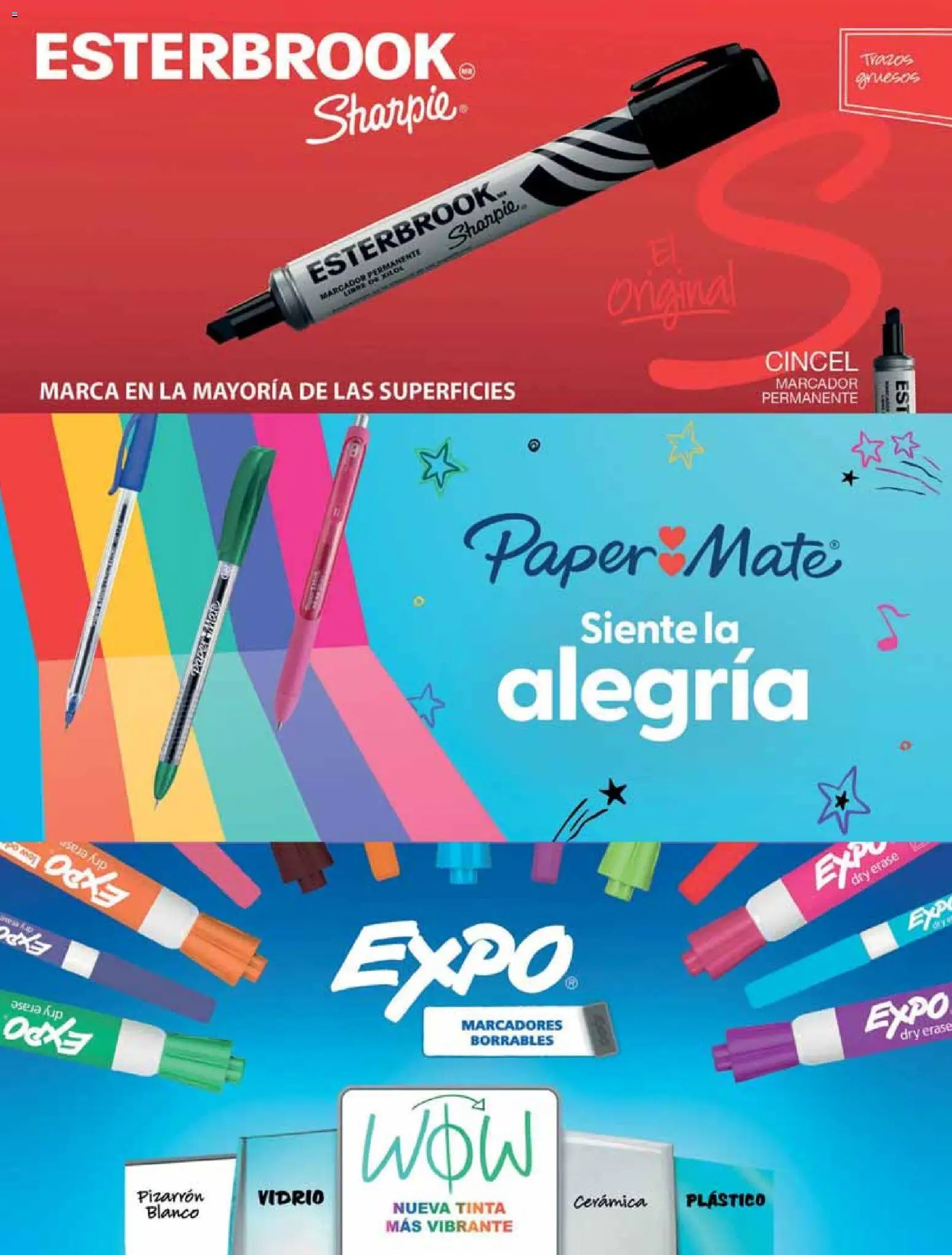 Nuevas ofertas de Office Depot válidas en toda la República Mexicana desde el 12.01.2026. ¡Encuentra las mejores ofertas en Office Depot catálogo 2026! | Página: 135 | Productos: Pizarrón