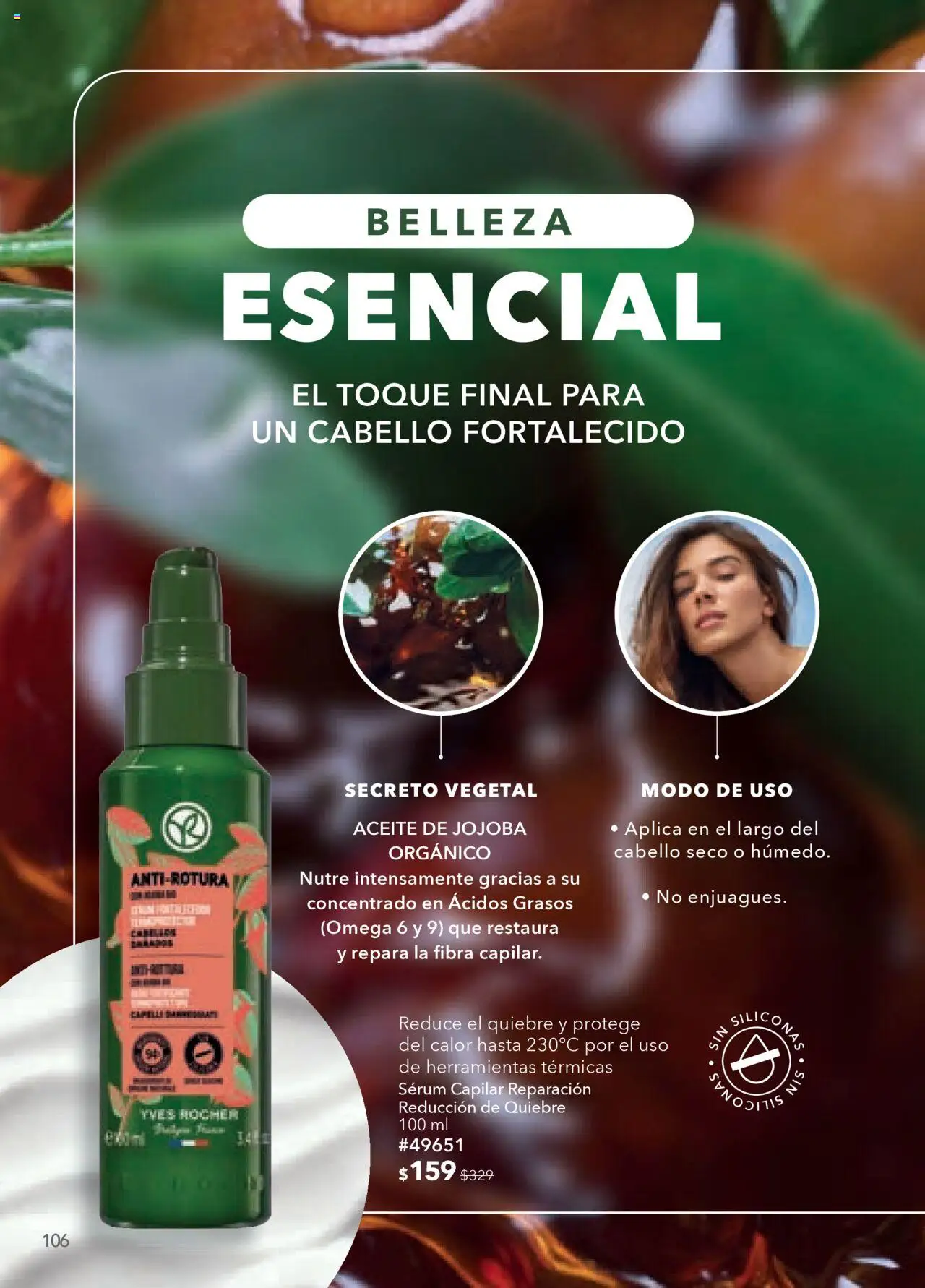 Nuevas ofertas de Yves Rocher válidas en toda la República Mexicana desde el 05.08.2025. ¡Encuentra las mejores ofertas en Yves Rocher - Campaña 11 2025! | Página: 108 | Productos: Serum, Aceite