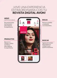Vista previa de AVON campaña 17 2025, nuevo folleto de la tienda, válido en México a partir del 07.11.2025 | Página: 2 | Productos: Bolsa