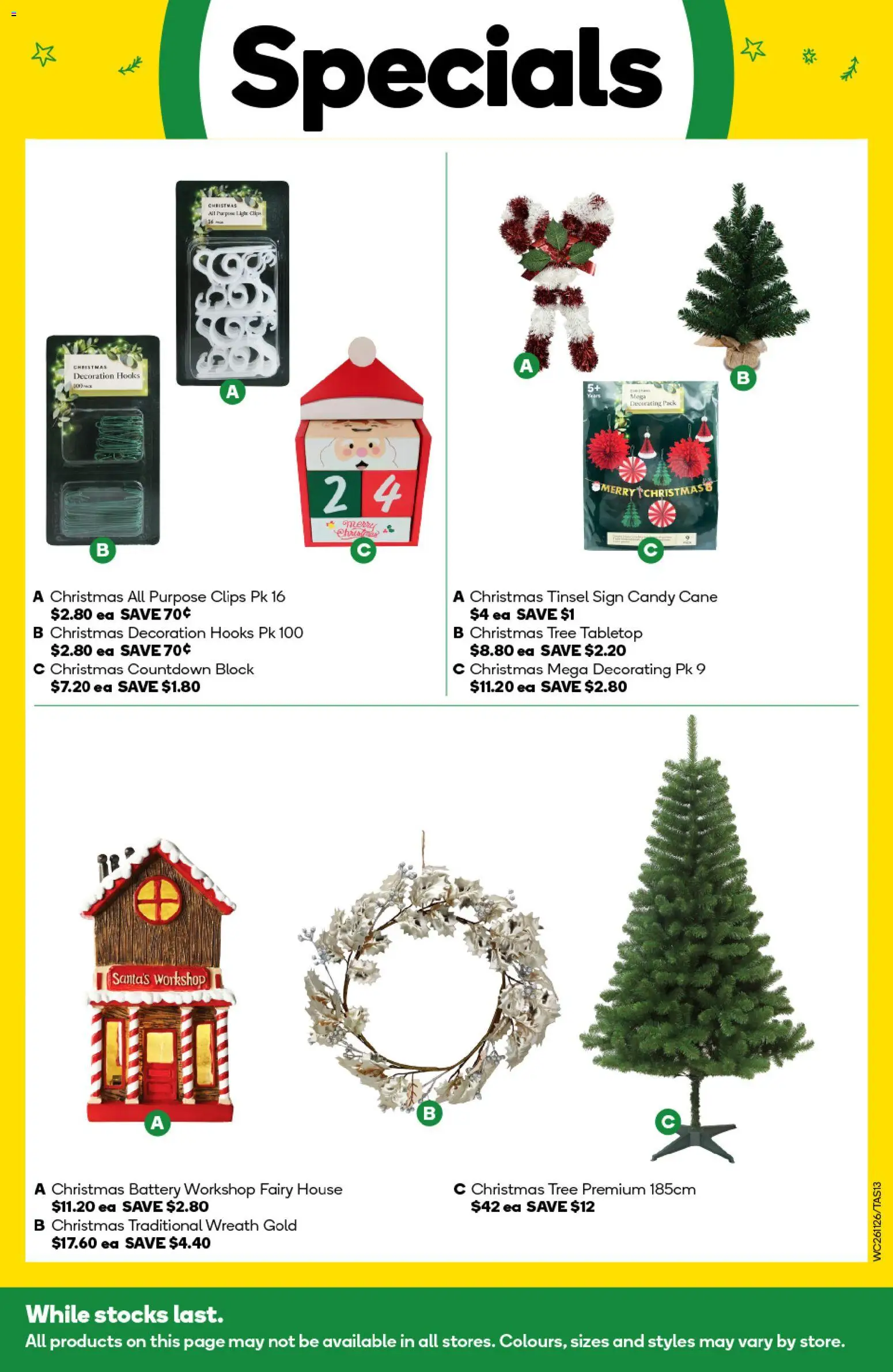 Woolworths catalogue - valid from 26.11.2025 | Page: 13 | Products: Battery, Clips