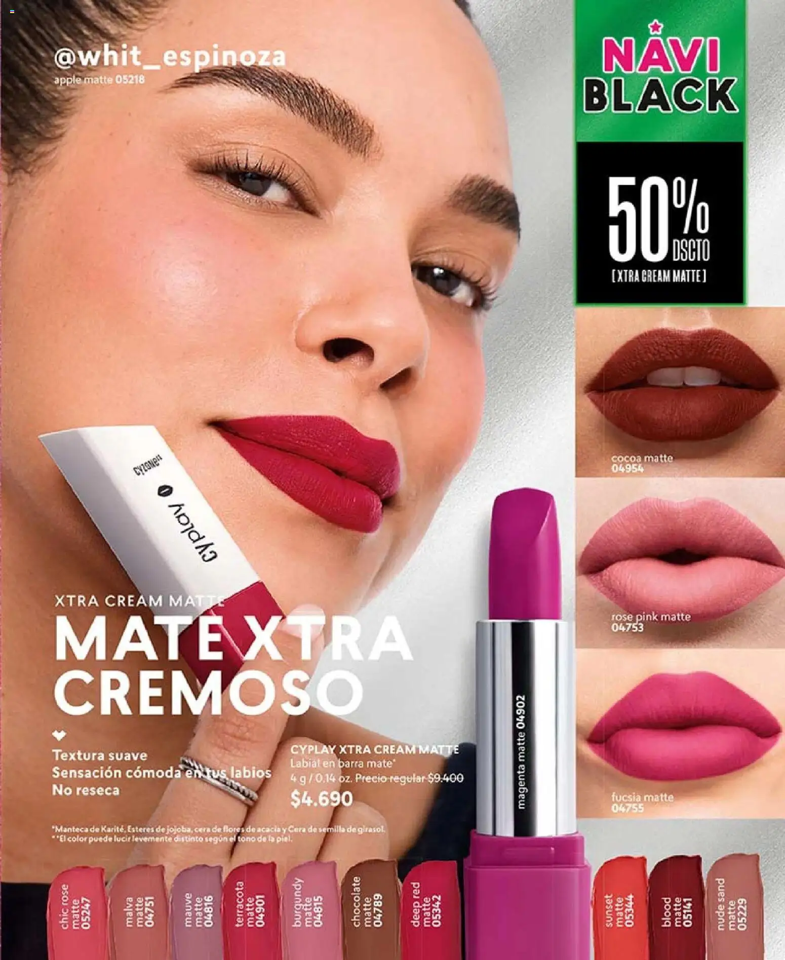 CyZone revista - valida desde el 14.10.2025 | Página: 73 | Productos: Cera, Cómoda, Manteca, Chocolate