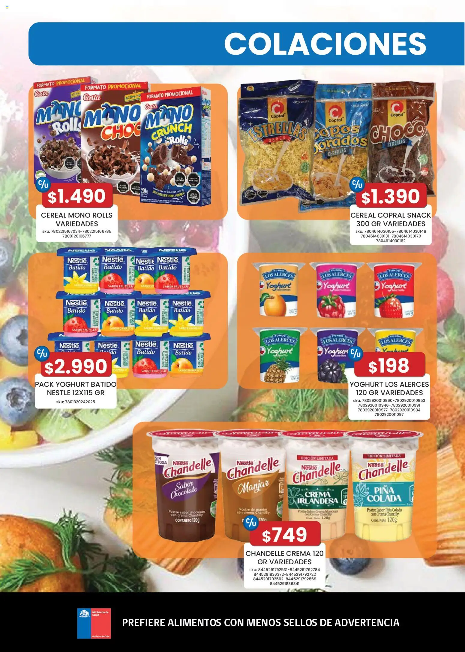 Letak Cugat │ válido desde el 09.02.2026 | Página: 15 | Productos: Mono, Piña, Copos, Manjar