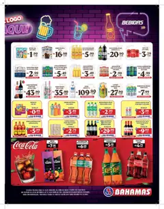 Bahamas Supermercados - Ofertas da Quinzena - Pré-Visualização do folheto da loja Bahamas Supermercados, válido de 20.10.2025 | Página: 7 | Produtos: Refresco, Cachaça, Vinho, Bebida