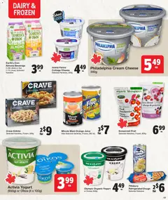 Preview of Quality Foods weekly flyer / circulaire from shop Quality Foods valid from 06.11.2025 | Page: 7 | Products: Cream, Cookies, Cottage cheese, Yogurt